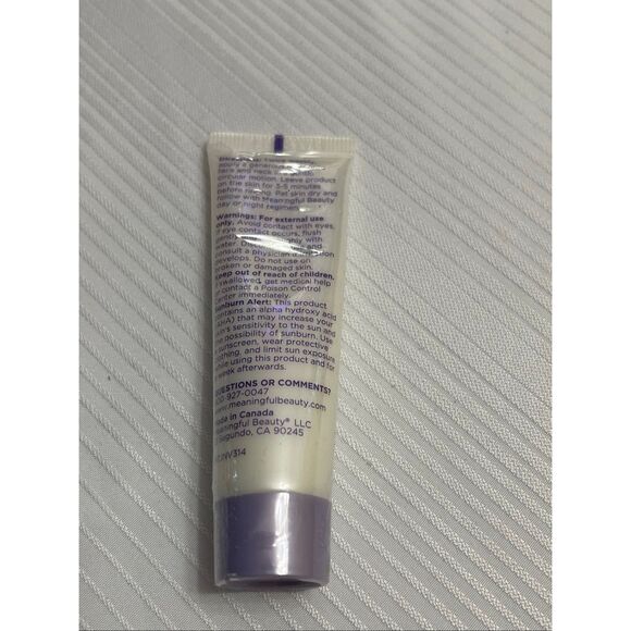 Meaningful Beauty Intensive Triple Exfoliating Treatment 15ml/.5oz Sealed! - Picture 2 of 5
